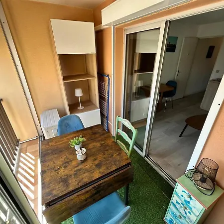 Beachside T2 With Balcony & Free Parking Lejlighed Sainte-Maxime